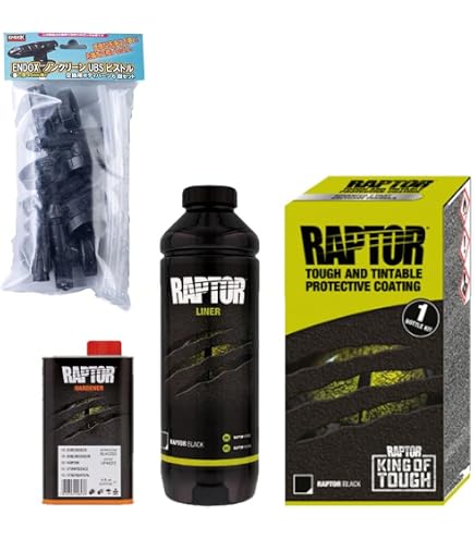 Amazon.co.jp: RAPTOR ラプターライナーTINTABLE キット 4L : 車＆バイク